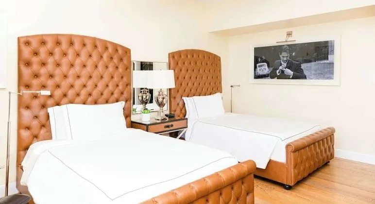 Premium Oda, 2 Çift Kişilik Yatak, Balkon (Beverly Hills View)