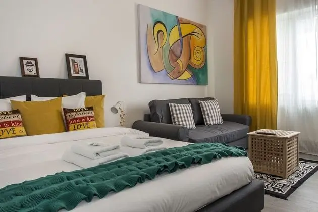 Premium Apart Daire, 1 Büyük (Queen) Boy Yatak ve Çekyat, Şehir Manzaralı