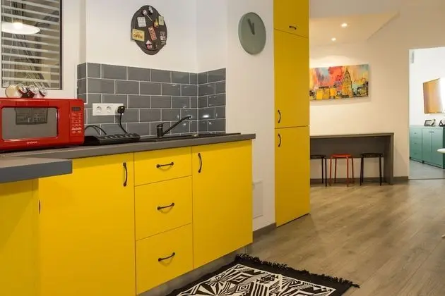 Premium Apart Daire, 1 Büyük (Queen) Boy Yatak ve Çekyat, Şehir Manzaralı