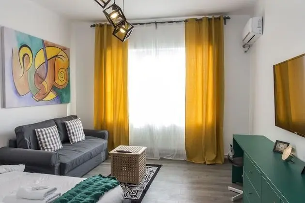 Premium Apart Daire, 1 Büyük (Queen) Boy Yatak ve Çekyat, Şehir Manzaralı