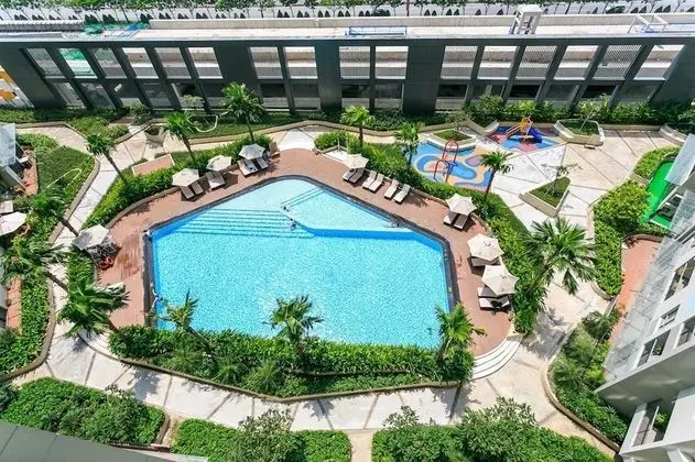 Luxury Apart Daire, 2 Yatak Odası, Havuz Manzaralı