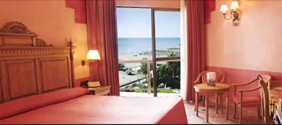 Standard Tek Büyük Yataklı Oda, Teras, Kısmi Deniz Manzarası (2 pax)