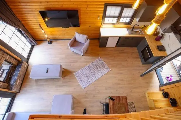 Asma Katlı Bungalow, Doğa Manzaralı, Özel Havuzlu