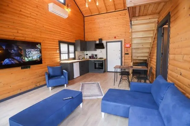 Asma Katlı Bungalow, Doğa Manzaralı, Özel Havuzlu