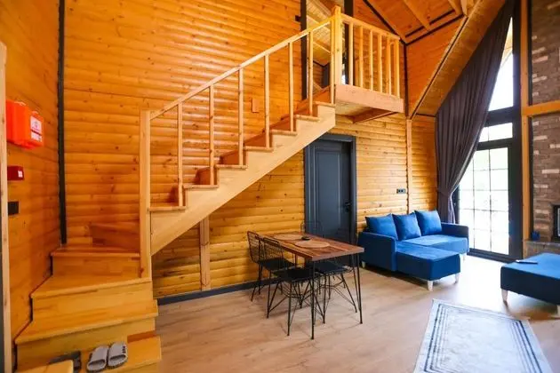 Asma Katlı Bungalow, Doğa Manzaralı, Özel Havuzlu