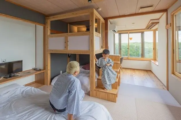 Çatı Katı (Loft), Sigara İçilmez (Mountain Hut style, Bunk Bed)