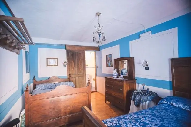 Design Dört Kişilik Oda, Balkon, Nehir Manzaralı (Blue)