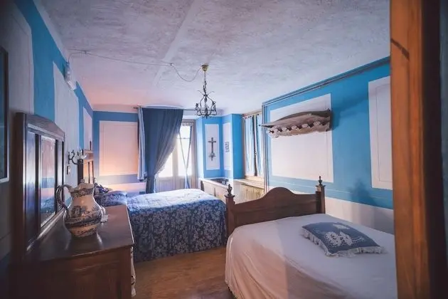 Design Dört Kişilik Oda, Balkon, Nehir Manzaralı (Blue)