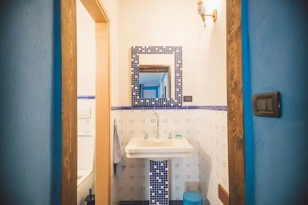 Design Dört Kişilik Oda, Balkon, Nehir Manzaralı (Blue)