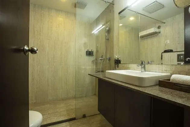 Deluxe Tek Büyük veya İki Ayrı Yataklı Oda, Birden Çok Yatak, Sigara İçilmez