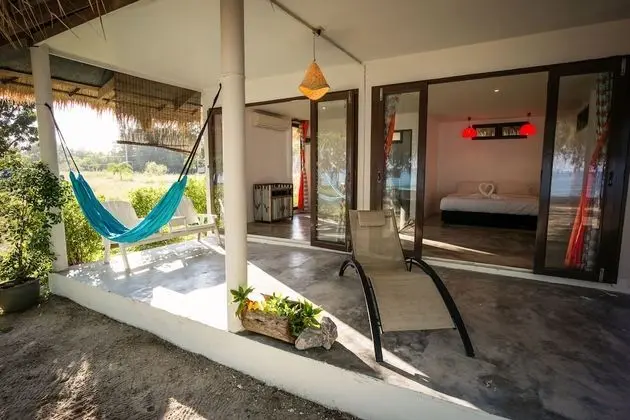 Deluxe Bungalov, 1 En Büyük (King) Boy Yatak, Veranda, Denize Sıfır