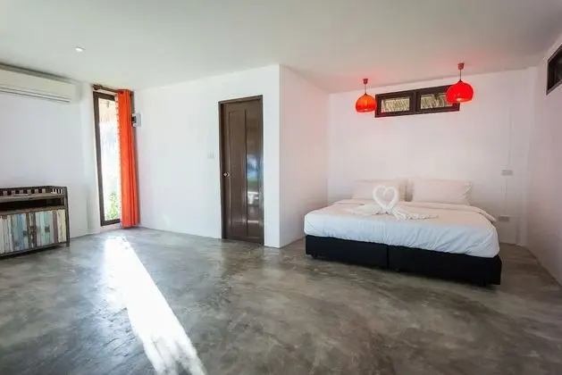 Deluxe Bungalov, 1 En Büyük (King) Boy Yatak, Veranda, Denize Sıfır