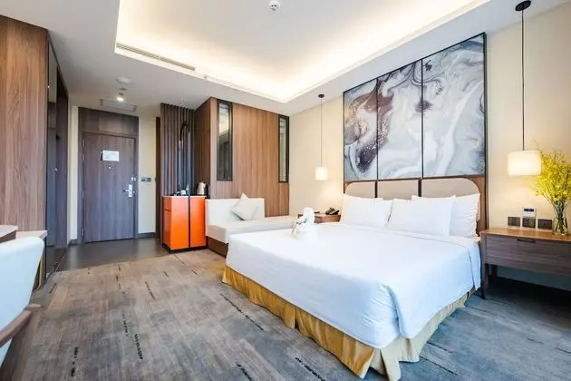 Deluxe Tek Büyük Yataklı Oda, 1 En Büyük (King) Boy Yatak, Okyanus Manzaralı