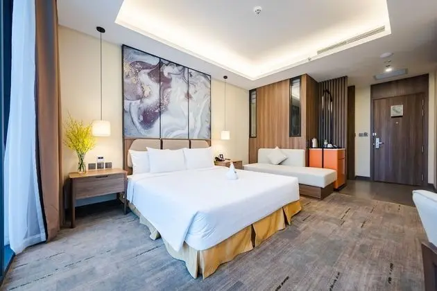 Deluxe Tek Büyük Yataklı Oda, 1 En Büyük (King) Boy Yatak, Şehir Manzaralı