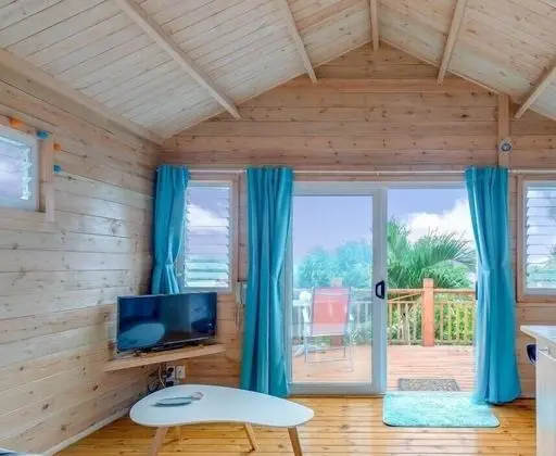 Comfort Kır Evi, 1 En Büyük (King) Boy Yatak, Lagün Manzaralı (Muri Motu Outlook Cottage 1)