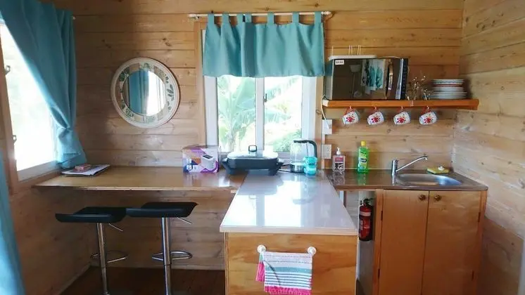 Comfort Kır Evi, 1 En Büyük (King) Boy Yatak, Lagün Manzaralı (Muri Motu Outlook Cottage 1)