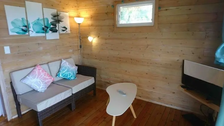 Comfort Kır Evi, 1 En Büyük (King) Boy Yatak, Lagün Manzaralı (Muri Motu Outlook Cottage 2)