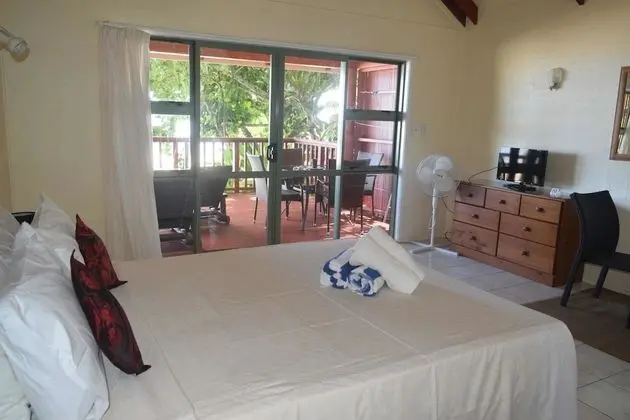 Comfort Bungalov, 1 Büyük (Queen) Boy Yatak, Plaj Manzaralı