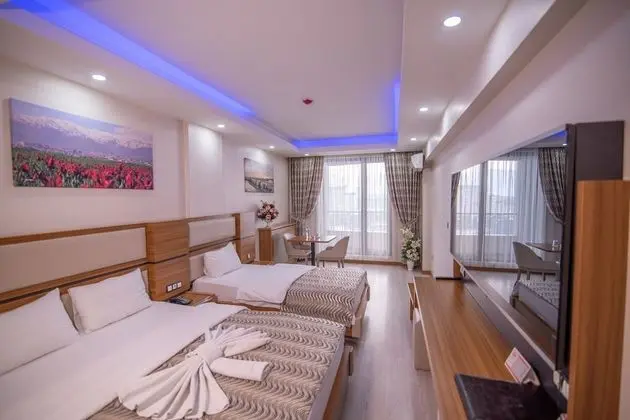 Tek Büyük veya İki Ayrı Yataklı Oda, Dağ Manzaralı