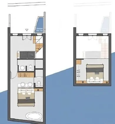 Suite, 2 Bedrooms, Sea View (Seasonal Hot Tub)