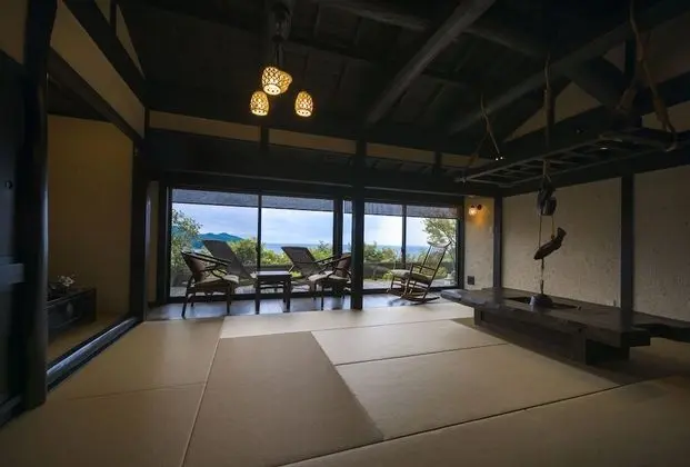 Oda, Okyanus Manzaralı (Japanese Western Style, Open-air Bath)