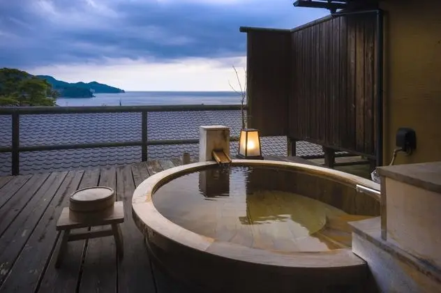 Oda, Okyanus Manzaralı (Japanese Western Style, Open-air Bath)
