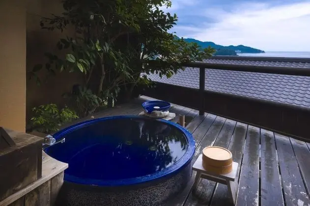 Oda, Okyanus Manzaralı (Japanese Western Style, Open-air Bath)