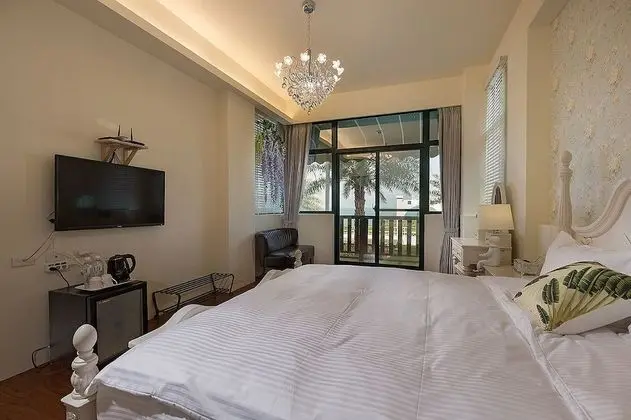 Honeymoon Tek Büyük Yataklı Oda, 1 Yatak Odası, Okyanus Manzaralı (101)
