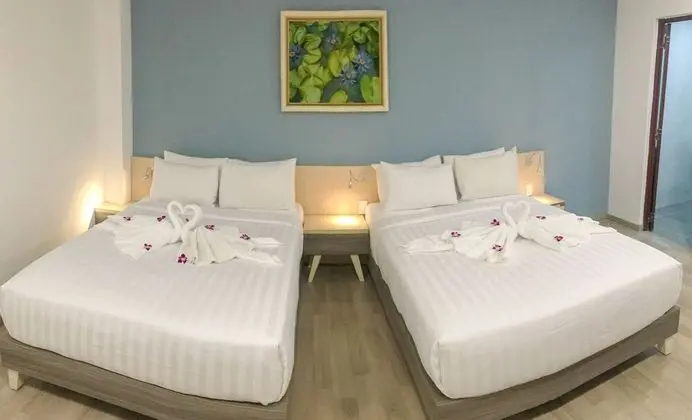 Deluxe Dört Kişilik Oda, 2 Büyük (Queen) Boy Yatak