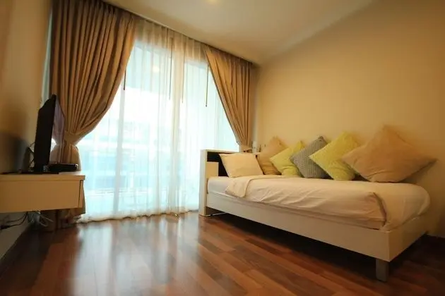 Daire, 2 Yatak Odası, 2 Banyolu, Havuz Manzaralı (D604, Bldg. D, FL 6)