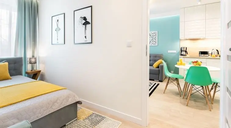 Design Apart Daire, 1 Yatak Odası (Rakowicka 22H st.)