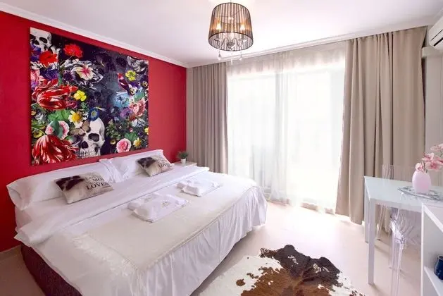 Deluxe Stüdyo, 1 Yatak Odası, Deniz Manzaralı