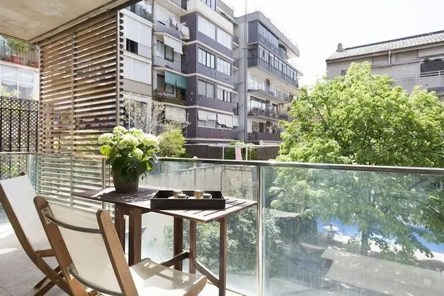 Executive Apart Daire, 3 Yatak Odası, Balkon (Prats de Molló, 18)