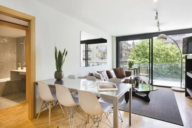 Executive Apart Daire, 3 Yatak Odası, Balkon (Prats de Molló, 18)