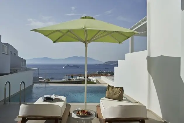 Süit, Kişiye Özel Havuzlu, Deniz Manzaralı (Naia Pool)