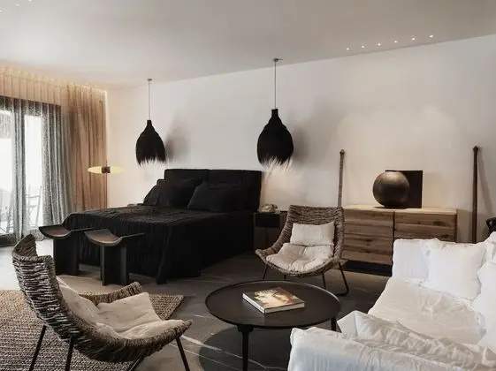 Grand Oda, 2 Yatak Odası, Kişiye Özel Havuzlu, Bahçe Manzaralı (The O Residence (GRND))