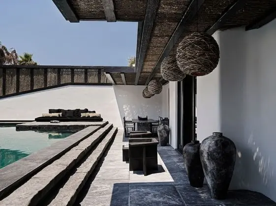 Grand Oda, 2 Yatak Odası, Kişiye Özel Havuzlu, Bahçe Manzaralı (The O Residence (GRND))