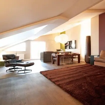 Design Çatı Katı Süiti (Penthouse), 1 Yatak Odası, Teras (Cleaning fee 40 EUR)