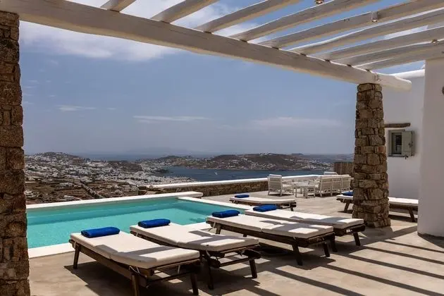 Mykonos Divino 3 - 3 bedrooms Sea View Villa with private pool
