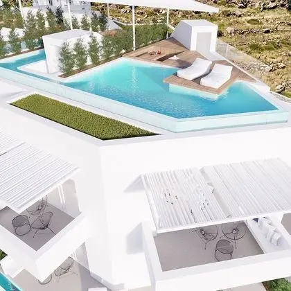 Fantasy Dream suite with private pool, Hot Tub and sea view