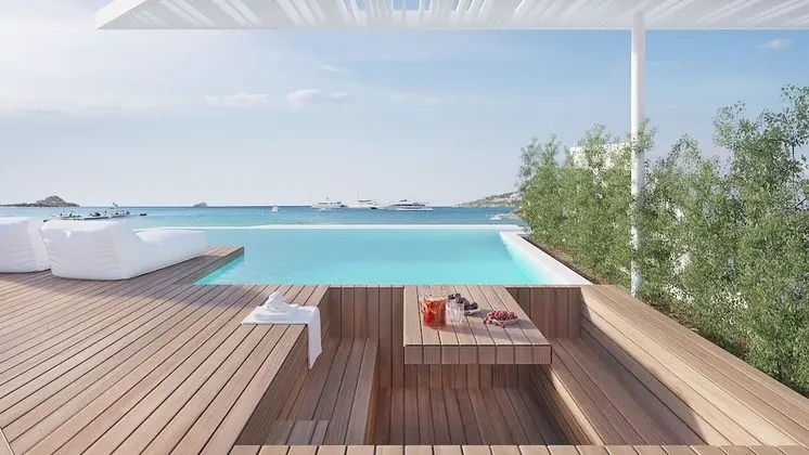 Fantasy Dream suite with private pool, Hot Tub and sea view