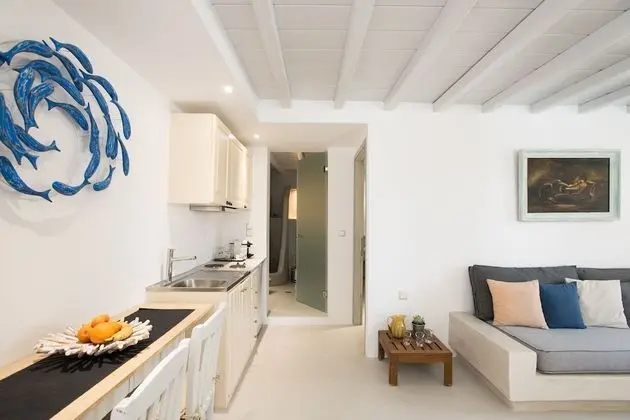 Deluxe Apart Daire, 1 Yatak Odası, Küçük Mutfak, Havuz Manzaralı