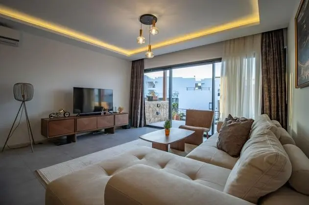 İki Yatak Odalı Apartment -Bahçe Katı -Bahçe Manzaralı
