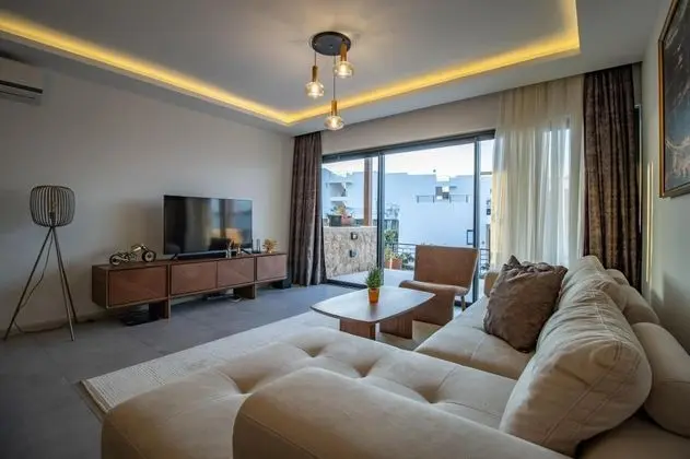 İki Yatak Odalı Apartment -Bahçe Katı -Bahçe Manzaralı