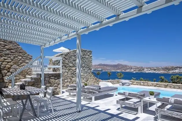 Süit, 2 Yatak Odası, Kişiye Özel Havuzlu, Deniz Manzaralı (Residence)