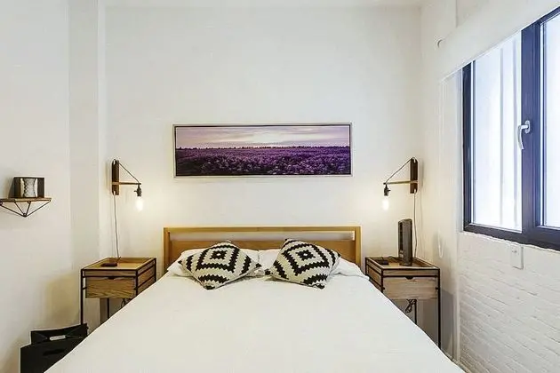 Design Çatı Katı (Loft), 1 Büyük (Queen) Boy Yatak ve Çekyat, Şehir Manzaralı