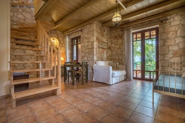 Deluxe Dubleks, Veranda, Kısmi Deniz Manzaralı