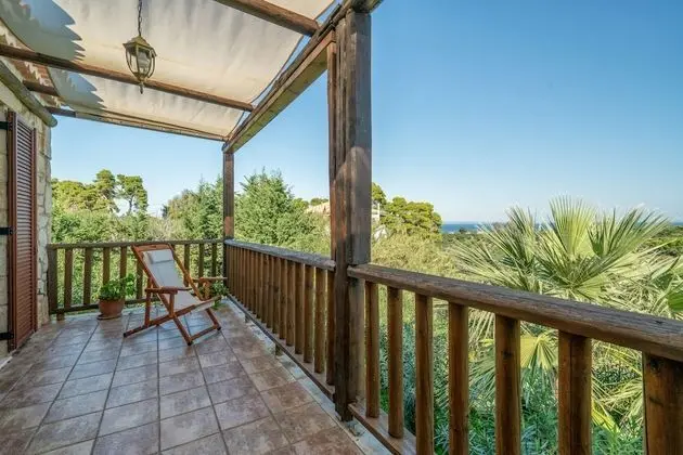 Deluxe Dubleks, Veranda, Kısmi Deniz Manzaralı