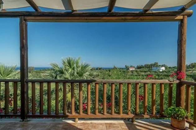 Deluxe Dubleks, Veranda, Kısmi Deniz Manzaralı