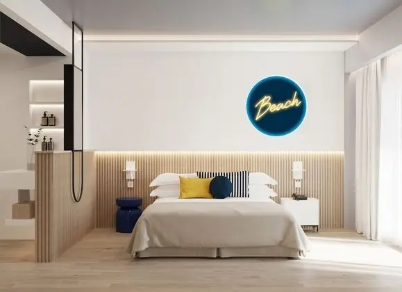 Tek Büyük Yataklı Oda, Balkon, Deniz Manzaralı